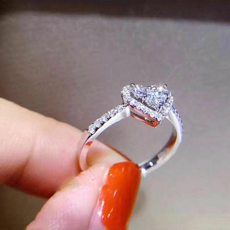 Luxury Heart Ring